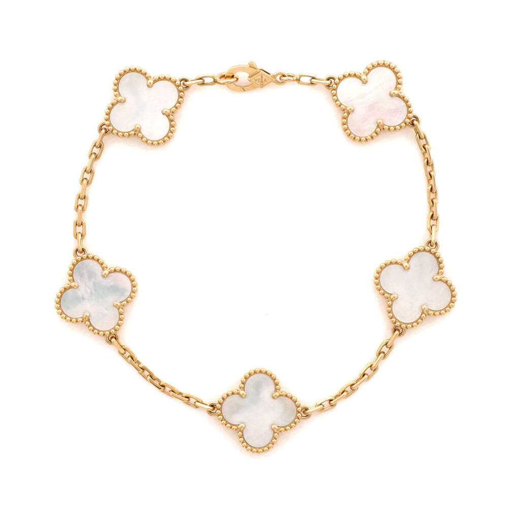 Van Cleef & Arpels Vintage Alhambra 5 Motifs Bracelet